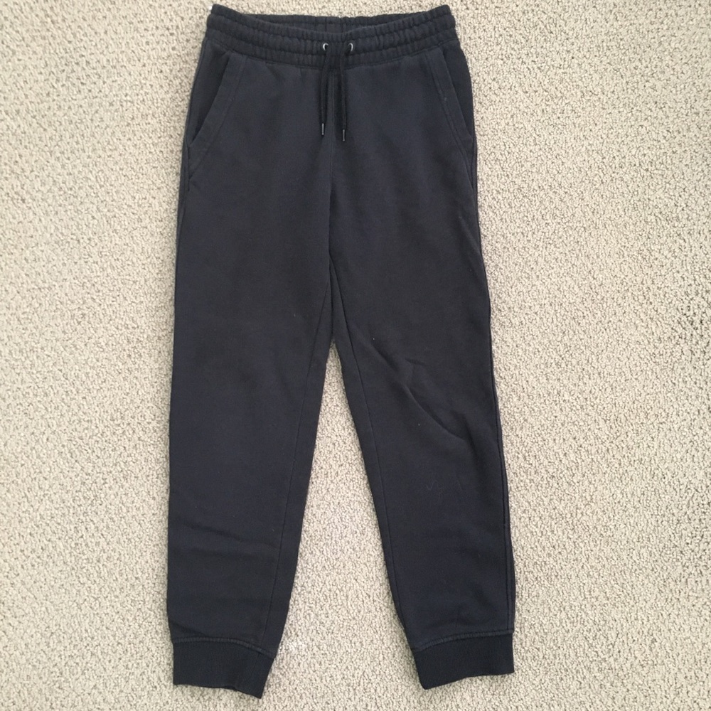 Boys black sweat pants